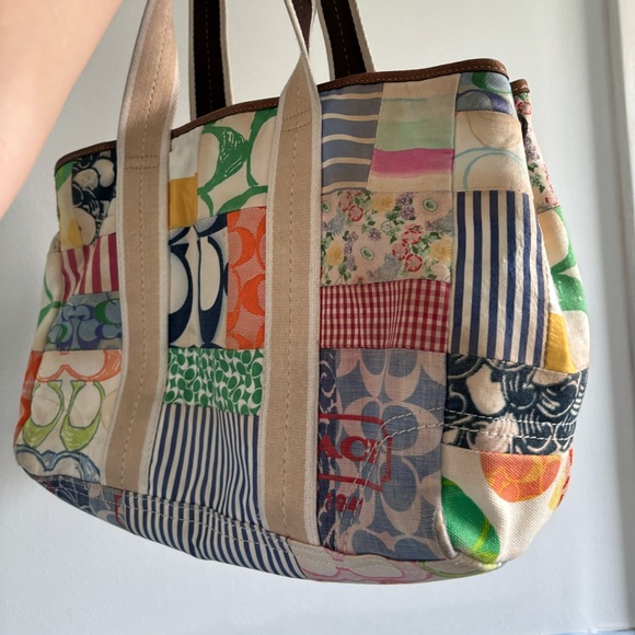 Coach Patchwork multicolor bag - Picture 5 of 15